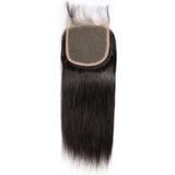 5x5 Transparent Lace Straight Closure