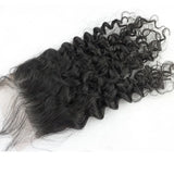 5x5 Transparent Lace Burmese curly Closure