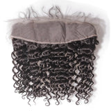 13x4 Transparent Lace Burmese Curly Frontal