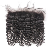 13x4 Transparent Lace Burmese Curly Frontal